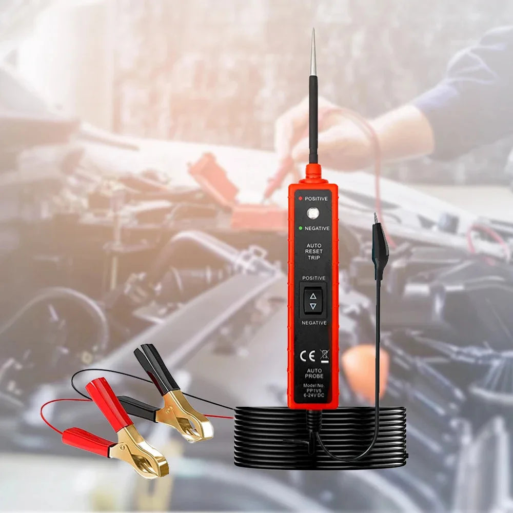 EM285 Car Circuit Tester Electrical System Automotive Accessories Diagnostic Tool Multi-Function Power Voltage Testing Probe