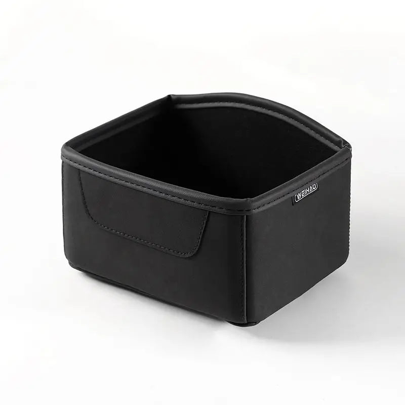 Car Center Console Organizer Multifunctional Storage Box with Cup Holder and Tissue Dispenser for Auto Interior