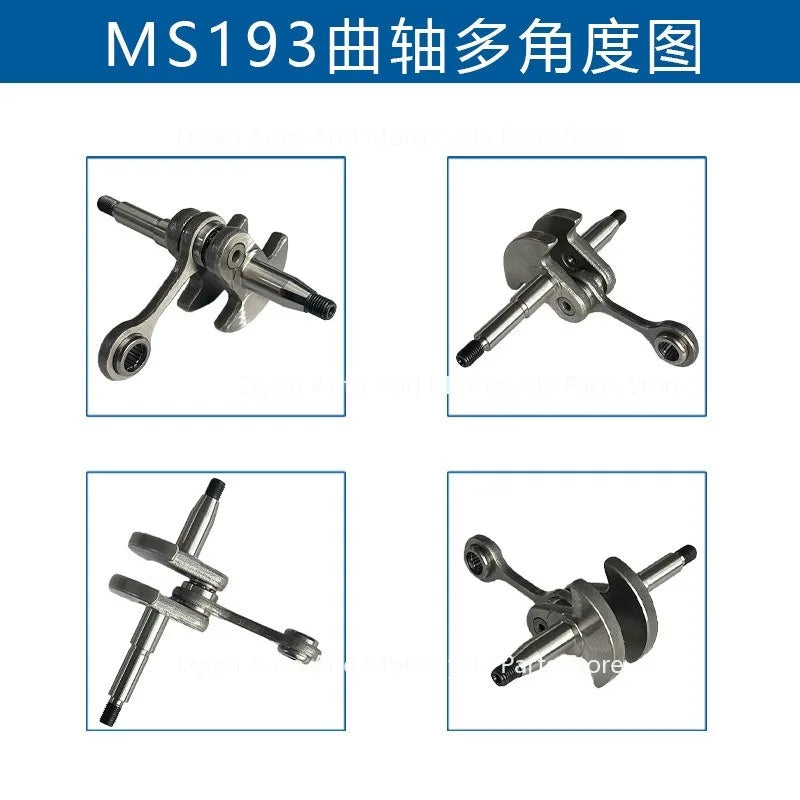 Crankshaft for STIHL MS193 MS194 MS193T MS194T Chainsaw Accessories