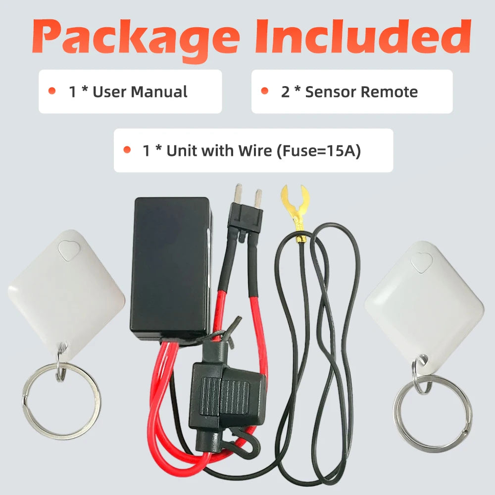 Car Immobilizer System M506 for 12 V Dc Vehicles, Motorcycles