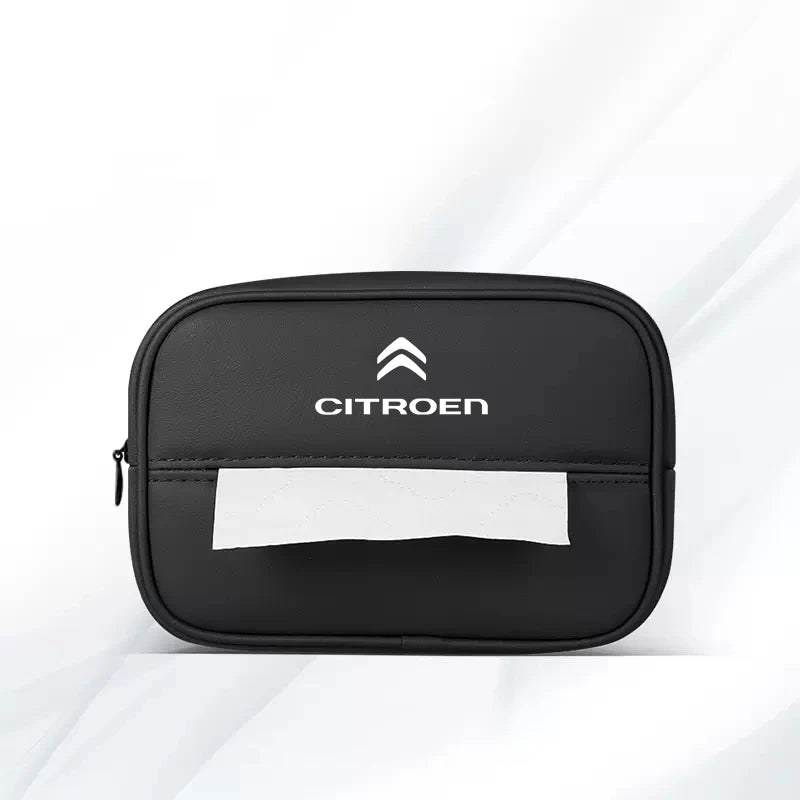 Car Interior Tissue Storage Box Auto Armrests Sunshades Seat Accessories For Citroen C1 DS3 C2 C3 Vts C4 Saxo C4L C5 C6 C8 Xsara