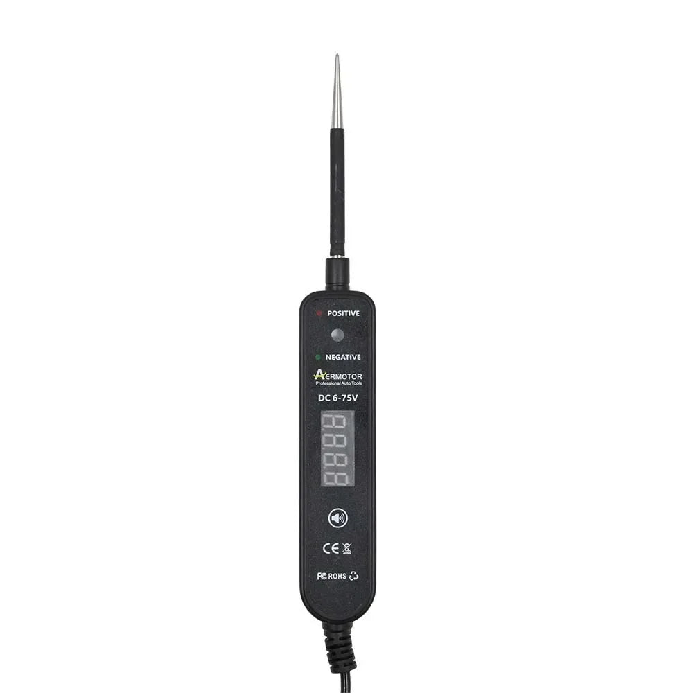 Car Circuit Tester Auto Repair Diagnostic Tool for Fault Maintenance and Testing Digital Display Automotive Electrical  Pen