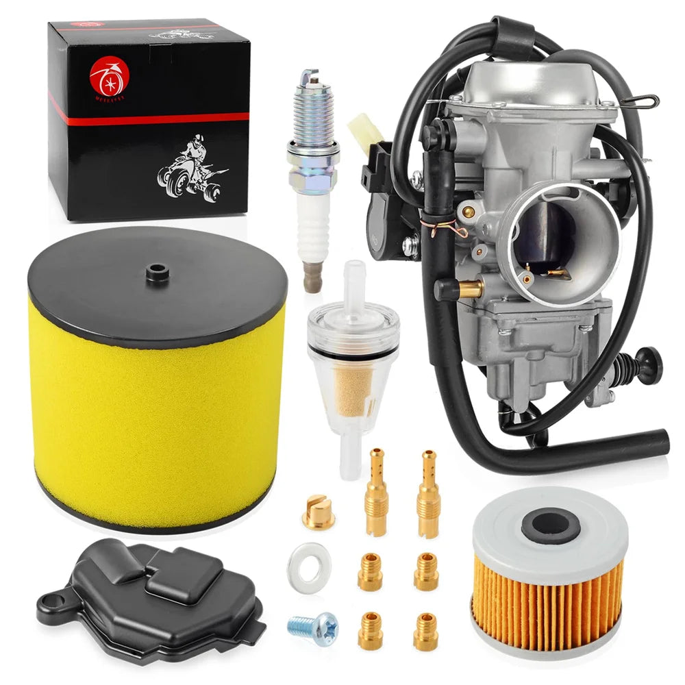 Carburetor & Air Filter For Honda Foreman 500 TRX500TM TRX500FE TRX500FM TRX500FPE TRX500FPM 2005-2011