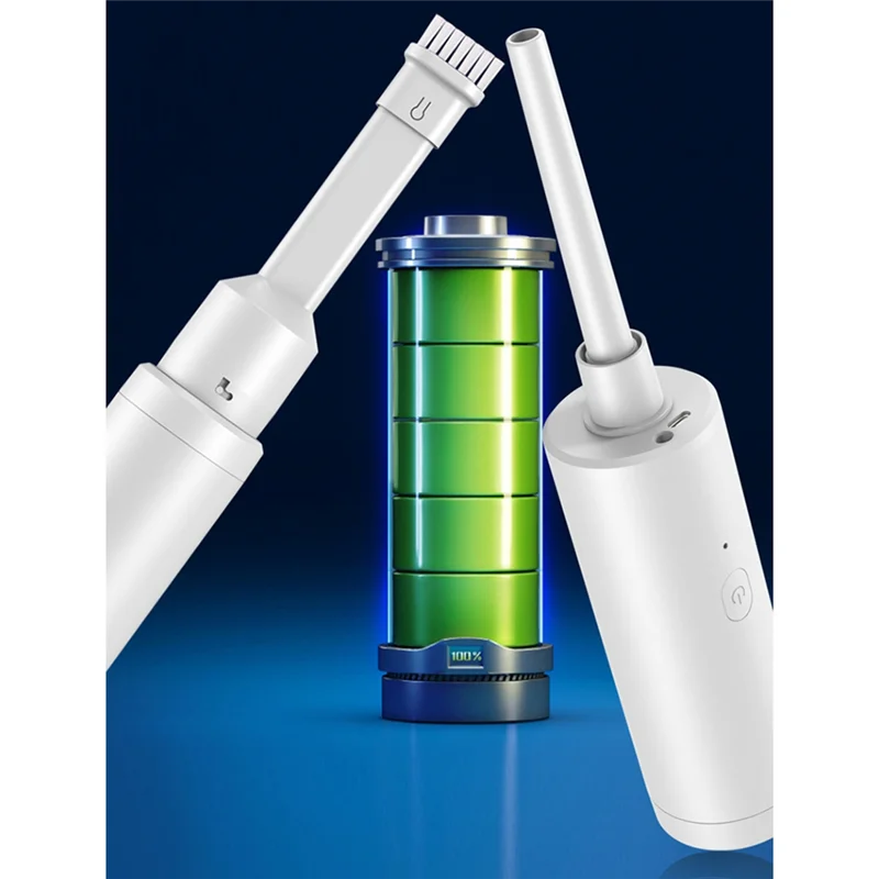 -A89Z Car Vacuum Cleaner Mini Handheld Vacuum With LED Lighting Blowing Dust Home Car Dual-Purpose Pet Cleaner For Office