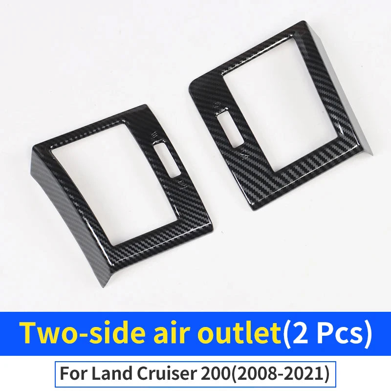 For 2008-2021 Land Cruiser 200 LC200 Interior Design Accessories Upgrade Decorative Car Door Carbon Fiber Texture Handle Panel