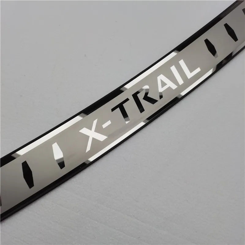 Car Accessories FOR Nissan X-Trail 2014 2015 2016 2017 2018 2019 2021Door Sill Rear Bumper Protector Sill Trunk Tread Plate Trim