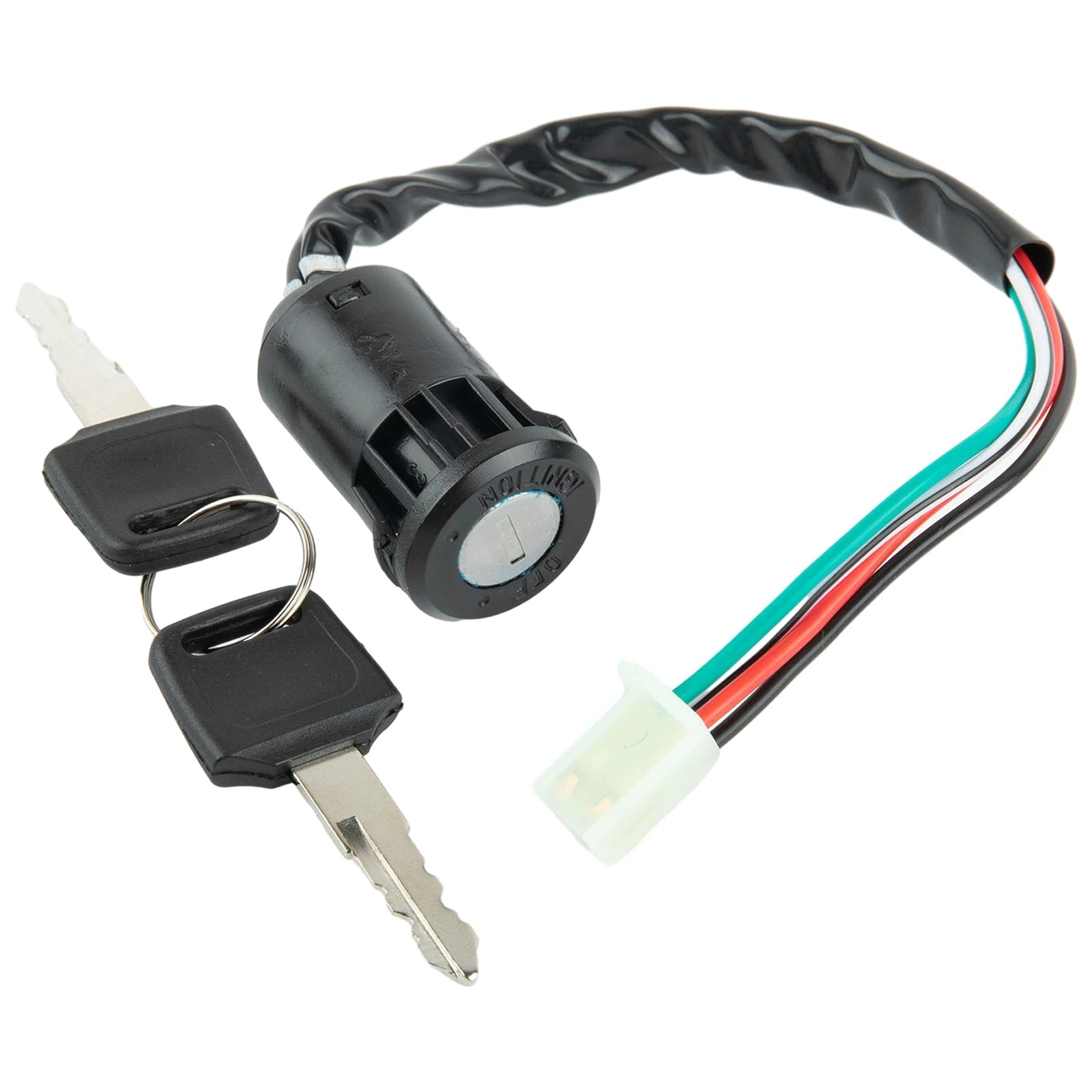 Motorcycle Ignition Switch + Keys Scooter Accessories fit For Quad Dirt Bike For ATV On/Off Plastic Universal Replacement Parts