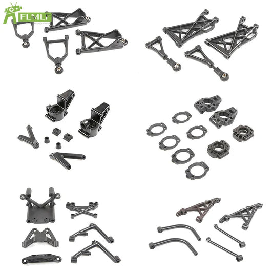 Front or Rear Suspension Arm Set Hub Carrier Set Shock Tower Kit Fit 1/5 HPI ROFUN BAHA ROVAN KM BAJA 5B 5T 5SC SS Rc Car Parts