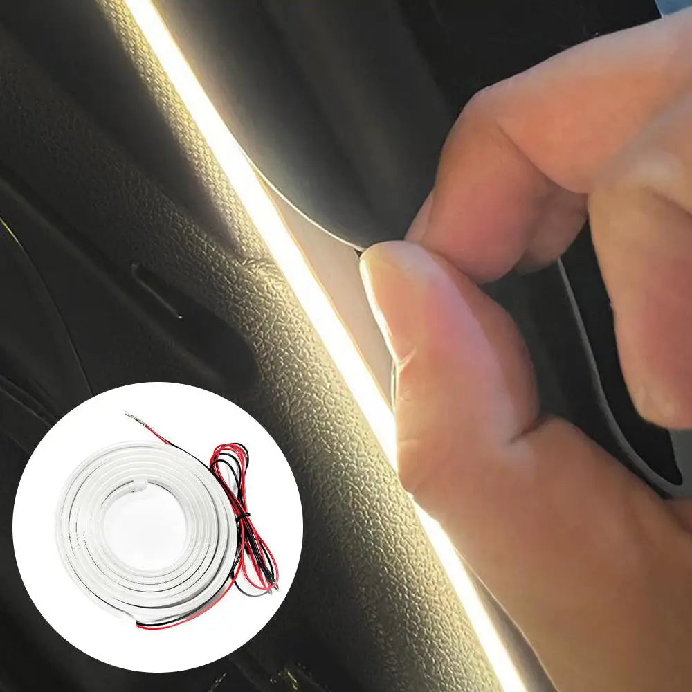 Car Trunk LED Light Strip - High-brightness, Auto-sensor & No Wiring, Ambient Decorative Light for Interior Modification