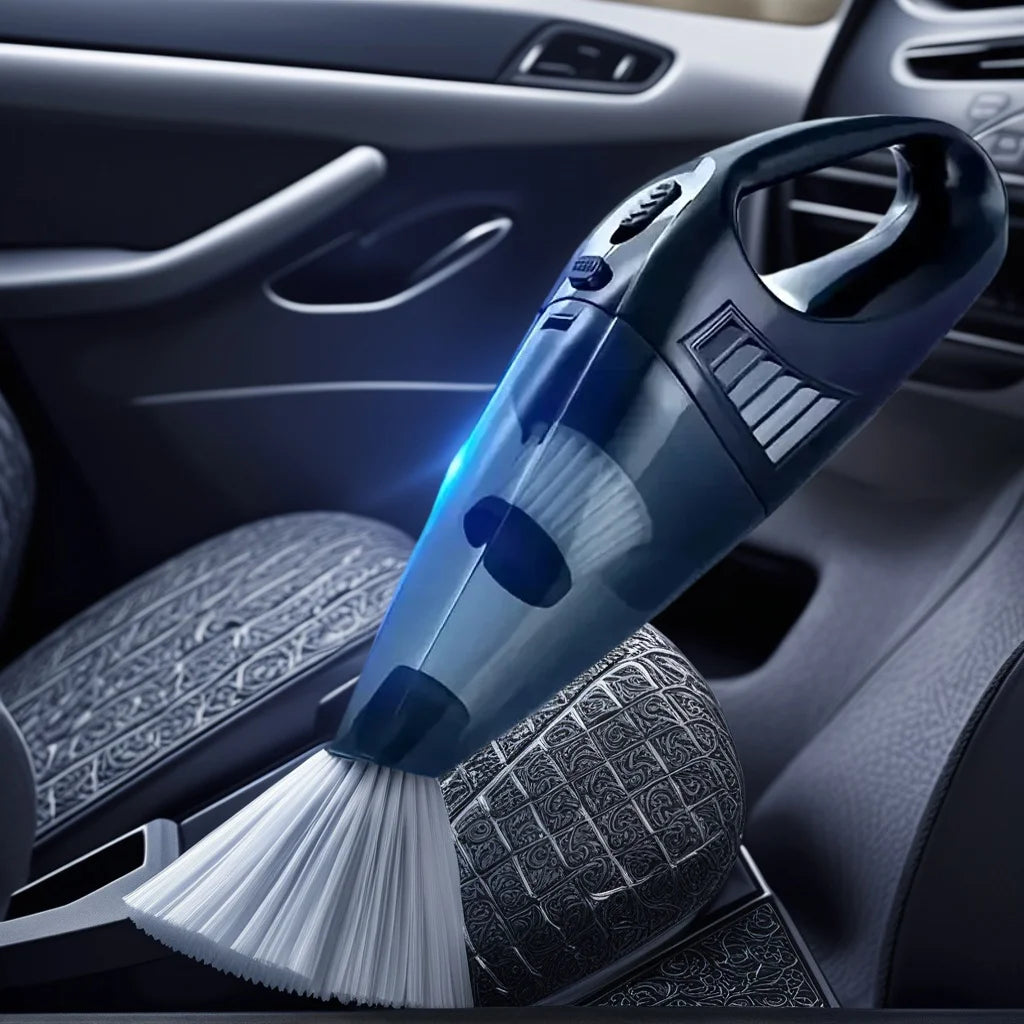 Clean Any Mess, Anywhere. Portable Vacuum for Car Seats, Home Sofa & Tight Spaces. The Ultimate Quick-Clean Tool.