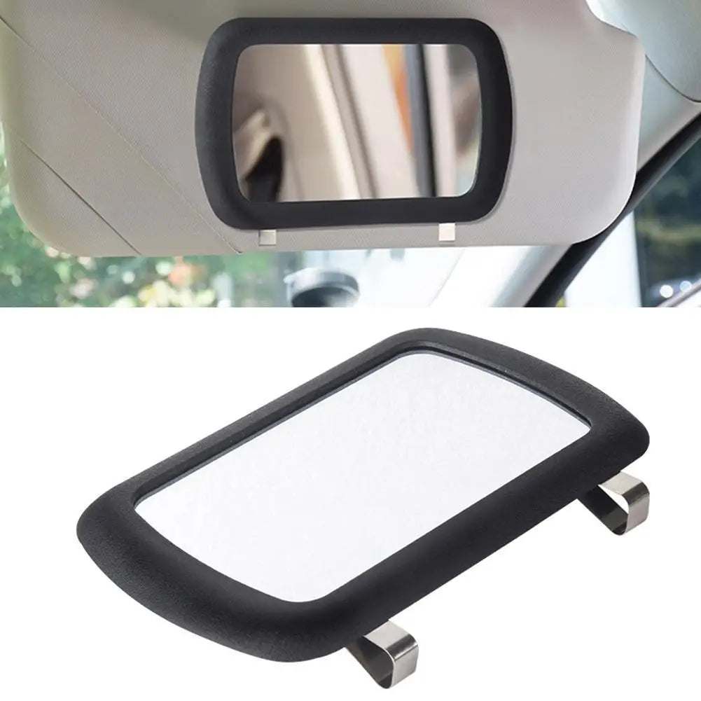 Car Sun Visor Cosmetic Mirror Portable Auto Interior Make Up Mirror Car Sun Visor Decorative Mirror Car Interior Accessories