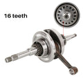 GY6 50/80 crankshaft power assisted vehicle 4-stroke 50 48cc crankshaft connecting rod assembly 16/22T 139QMB crankshaft