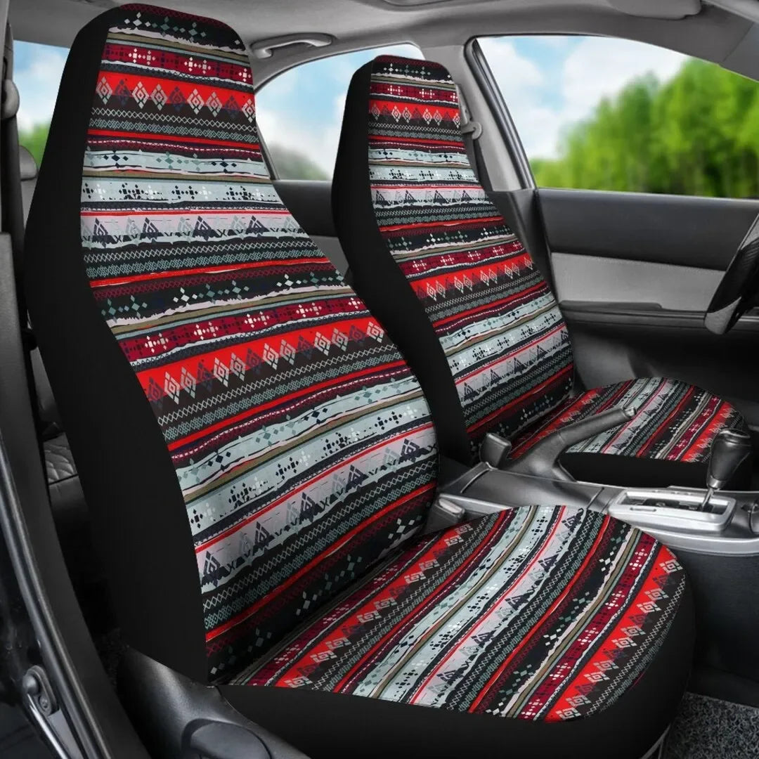 Bohemian Hippie Car Seat Covers Car Seat Accessories Retro Modern Car Decor Vehicle Hippie Van Seat Covers