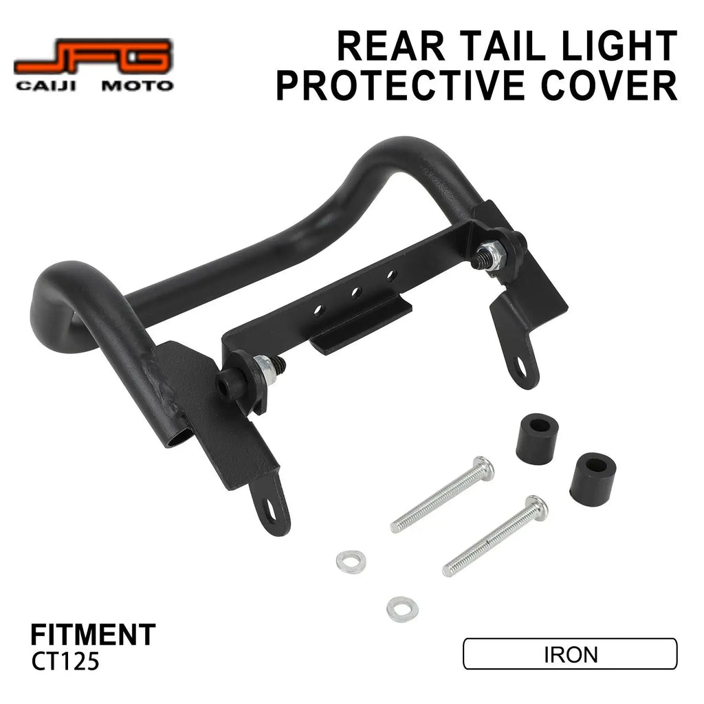 Motorcycle Accessories Tail Light Bumper Bracket Rear Protection Bar For HONDA CT 125  Motorcross Dirt Pit Bike Motor Parts
