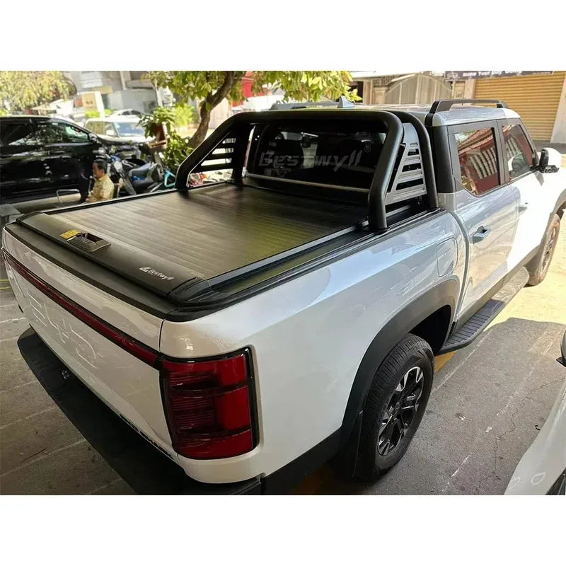BESTWYLL Aluminum Truck Shutter BYD Shark 6 Retractable Truck Bed Cover Manual Pickup Roller Lid