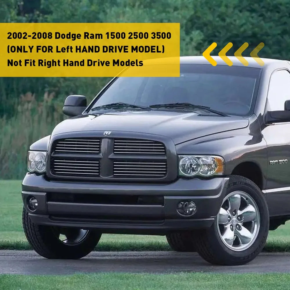 Para Dodge Ram 1500 2500 3500 2002 2003 2004 2005 2006 2007 2008 Accesorios para el automóvil Tablero de instrumentos Evitar la luz Almohadilla Cubierta del tablero Alfombras