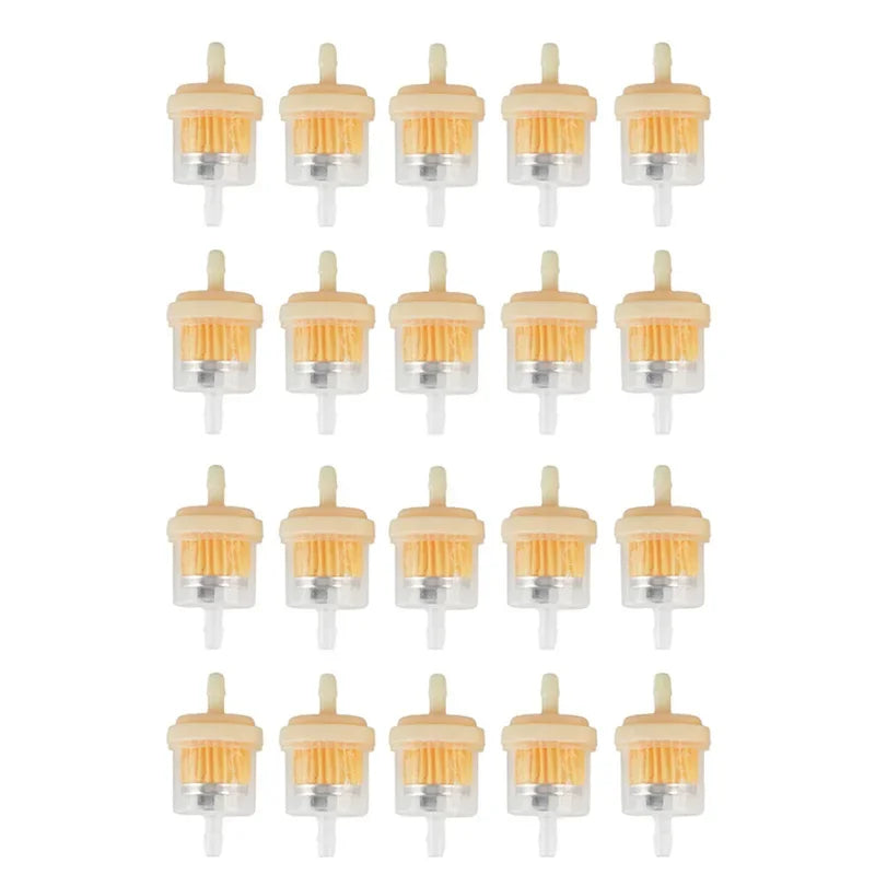 6mm Gas Inline Fuel Filter with Magnet for Kohler Kawasaki John Deere Mini Motocross Honda Suzuki Yamaha ATV Motor Vehicles