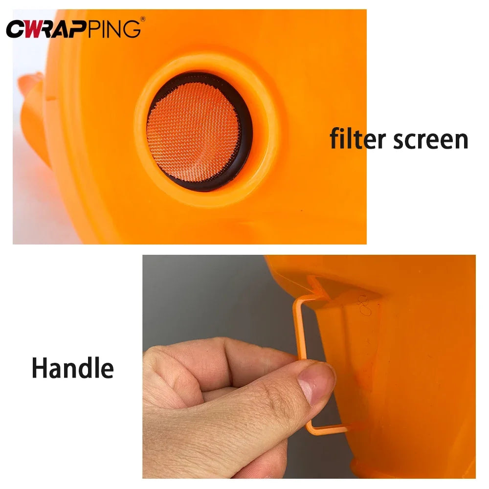 Water Gasoline Funnel Gasoline Water With Filter Funnel Motorhome Rv Caravan Accessories for Parts Goods Camping Car Automobiles