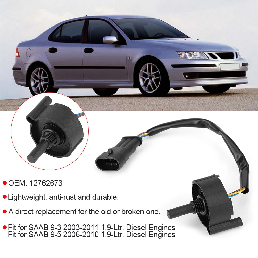 12762673 Fuel Filter Moisture Sensor Fuel Filter Sensor Fuel Filter Water Sensor Fit for SAAB 9-3/9-5  Engines 12762673