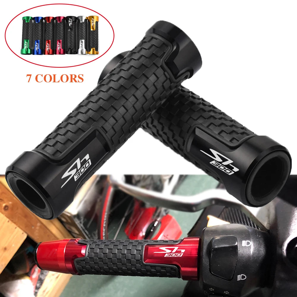 7/8 "Motorcycle Accessories Handlebar Grip handle bar Motorbike grips For Honda SH300 SH 300 SH300I SH 300I Accessories