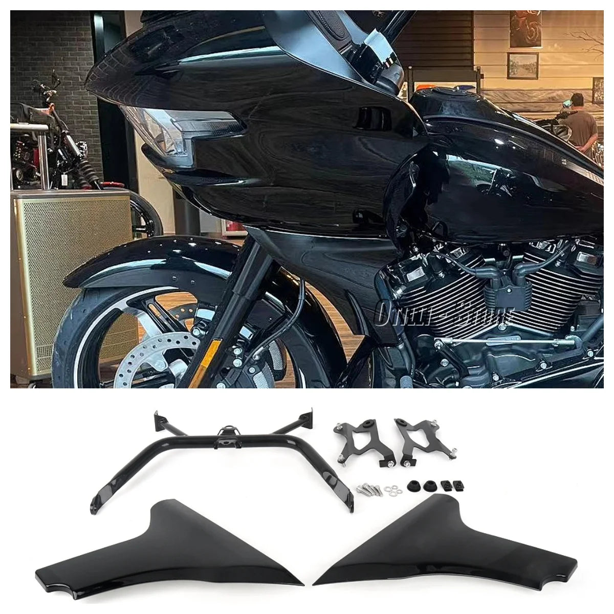 Motorcycle Accessories Frame Fairing Right Left Side Panel Bracket For Touring Road Glide FLTRXSE 2023 FLTRXSTSE 2024