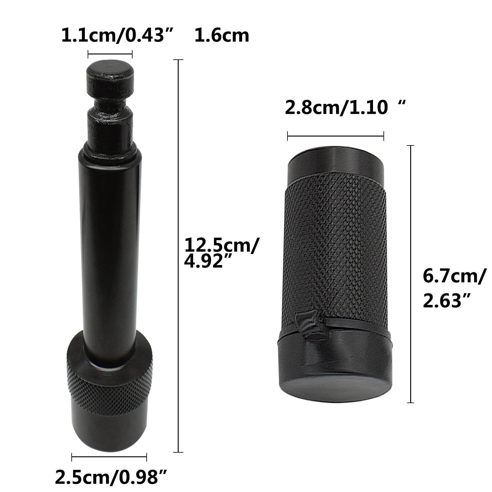 5 / 8" Truck Trailer Hitch Pin Lock for RV Truck Trailer Tow Receiver Universal Car Accessory With 2 Keys Trailer Lock