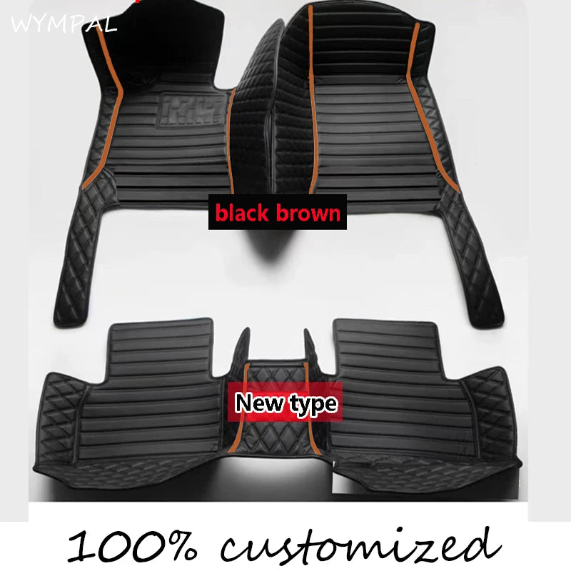 Custom Automotive Car Floor Mats For Cupra Formentor 2022 Auto Luxury Leather Men Women Car Mats Full Coverage