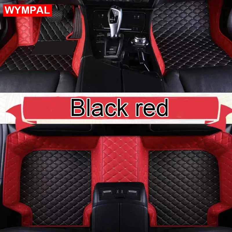 Custom Automotive Car Floor Mats For Cupra Formentor 2022 Auto Luxury Leather Men Women Car Mats Full Coverage