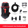 2100W Wall-Mounted Vacuum Cleaner Automatic Dust Shaking Vacuum Car Cleaning Vacuum for Garage Car Cleaning and Home Use