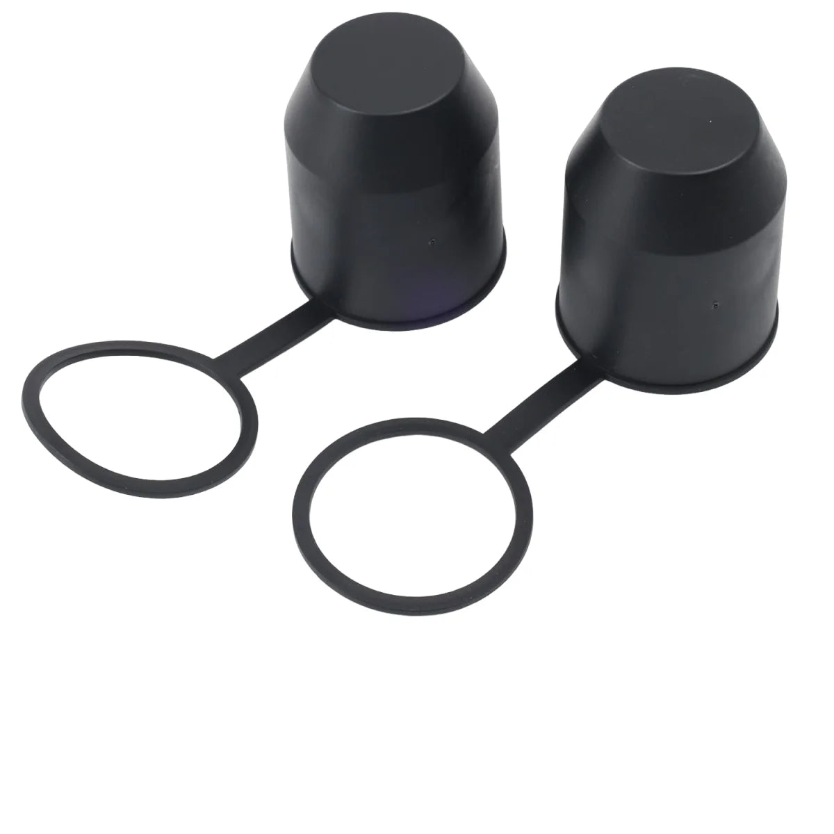 Universal Black Trailer Hitch Ball Tow Bar Cover Protection Cap for Caravan Truck Car Trailer Towball Protective Cover