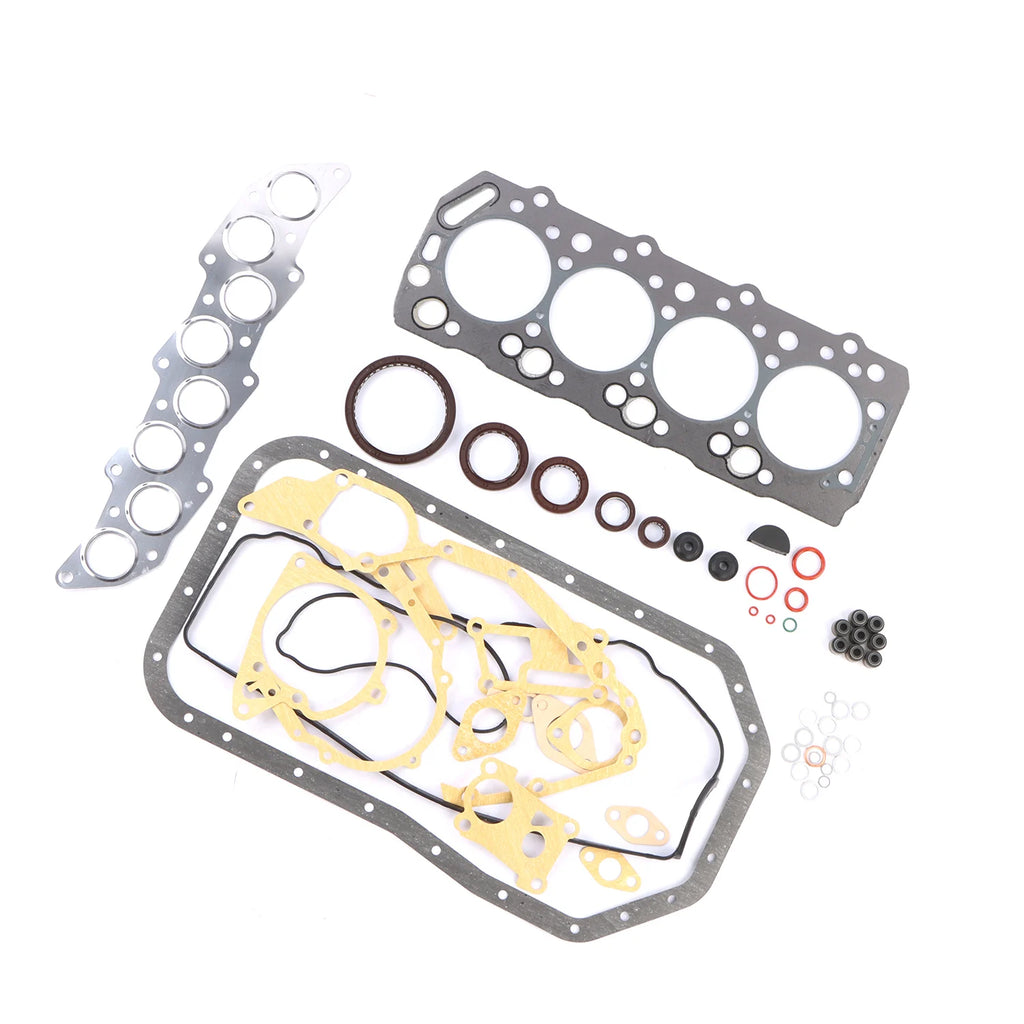 1Set Engine Gasket kit 4D55 4D56 For ford Pickup Mitsubishi Engine Galant Pjero Delica L300 L200 Excavator Professional Parts