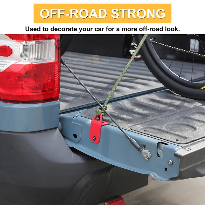 For Ford Maverick 2022-2025 Truck Tailgate Trunk Luggage Anchor Pickup Bed Side Tie Down Cleat Hook Fastner Clip Car Accessories