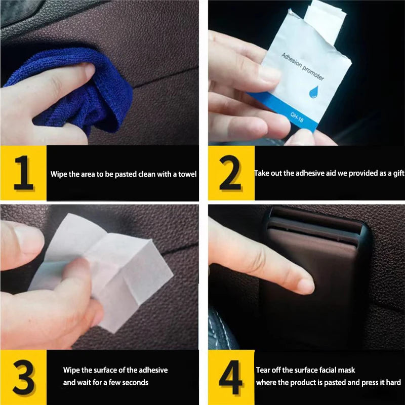 Multifunction Car Organizer Auto Seat Crevice Card Ticket Storage Box Bracket Stand Universal Car Accessories Interior