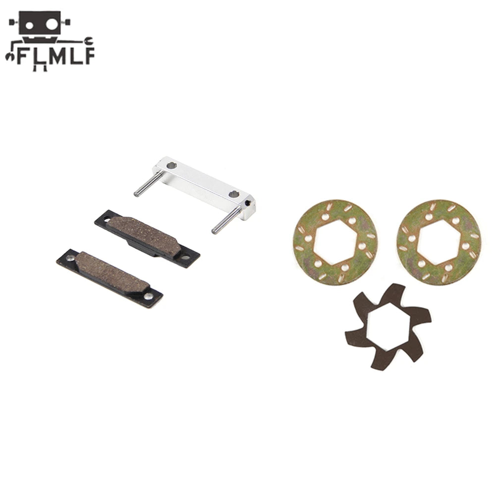 Remote Control Car CNC Metal Brakes Pad or Brake Disc Set for 1/5 Scale HPI ROFUN BAHA ROVAN KM BAJA 5B 5T 5SC SS RC Truck Parts