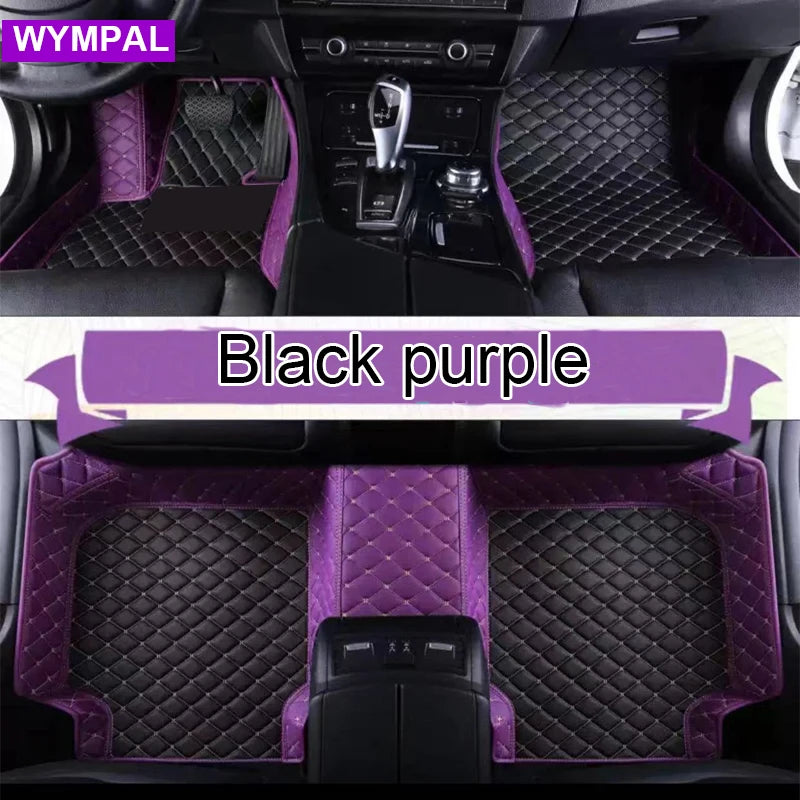 Custom Automotive Car Floor Mats For Cupra Formentor 2022 Auto Luxury Leather Men Women Car Mats Full Coverage