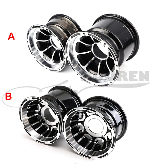 Front and rear wheel accessories, 4 wheels, 8 inch aluminum rim, suitable for tires 19 /20 /21x7.00-8 18x9.50-8