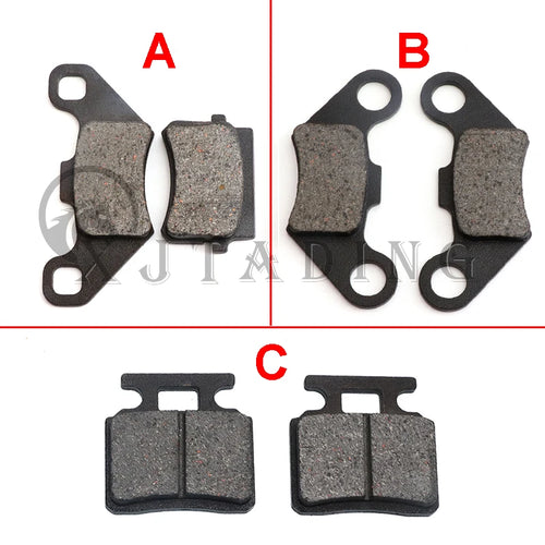 1 Pair Motorcycle Brakes Front/Rear Disc Brake Pads Shoes For 50cc 70cc 110cc 125cc 150cc ATV GO KART Taotao Suzuki Kawasaki