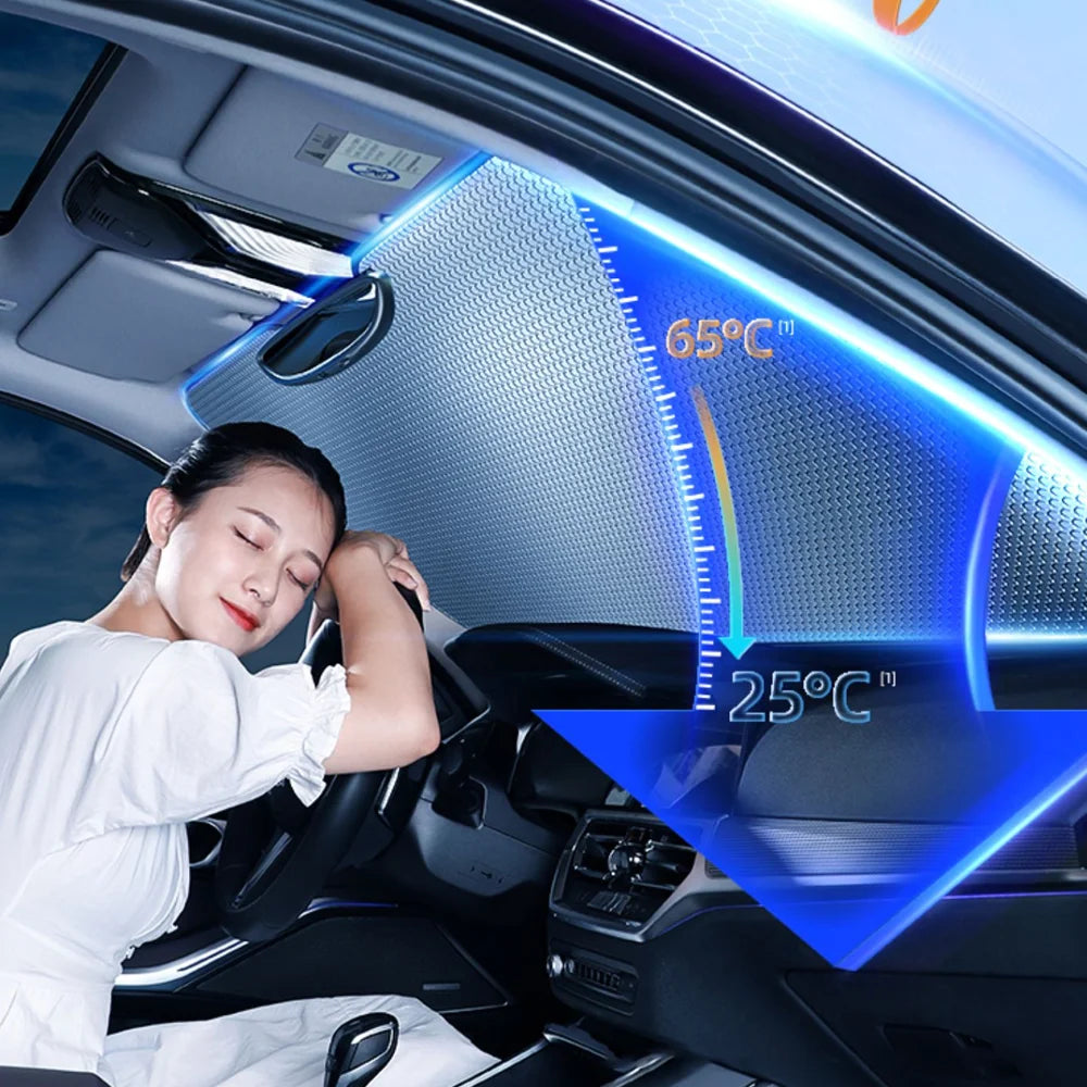 Full Car Sunshade Mat for Ford Transit Tourneo Custom 2012~2023 2013 Side Window Parasol Visor Cover Part Curtain Pad Accessorie