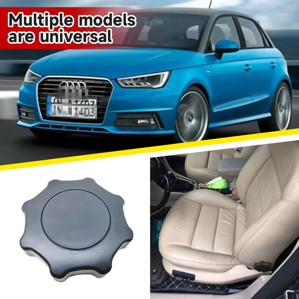 Car Seat Recline  adjustment knob For Volkswagen Skoda Citroen Audi Seat Adjustment Black Knob Car Accessories