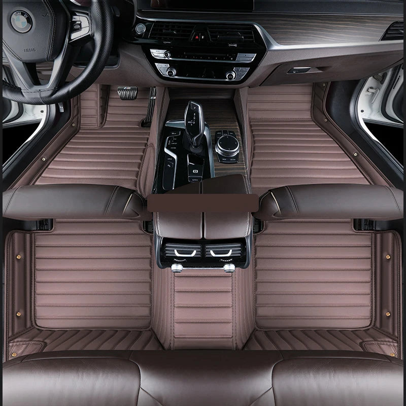 Car floor mats for Ford Mustang 2011 2012 2013 2014 Custom auto foot Pads automobile carpet cover