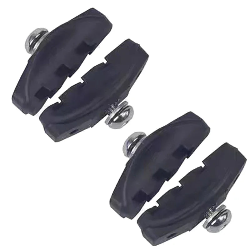 Road Bicycle Cycling Braking C-Brake Pads Blocks Holders Durable Rubber Shoes 50mm Caliper Pads