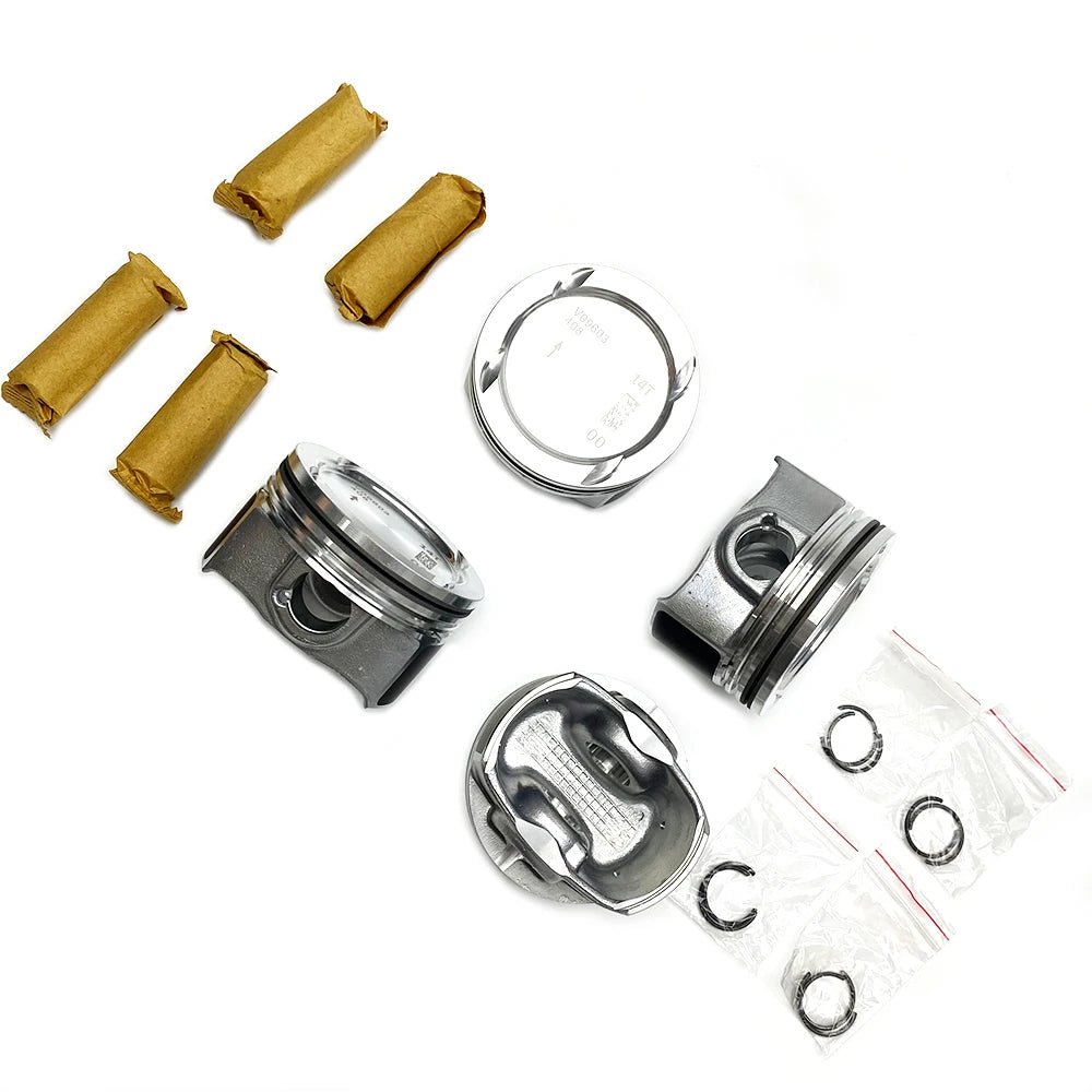 Engine Parts Pistons With Rings Set For Buick Encore 1.4T LUJ Chevrolet Cruze Opel Astra  Trax Car Accessories 55580184 25198520