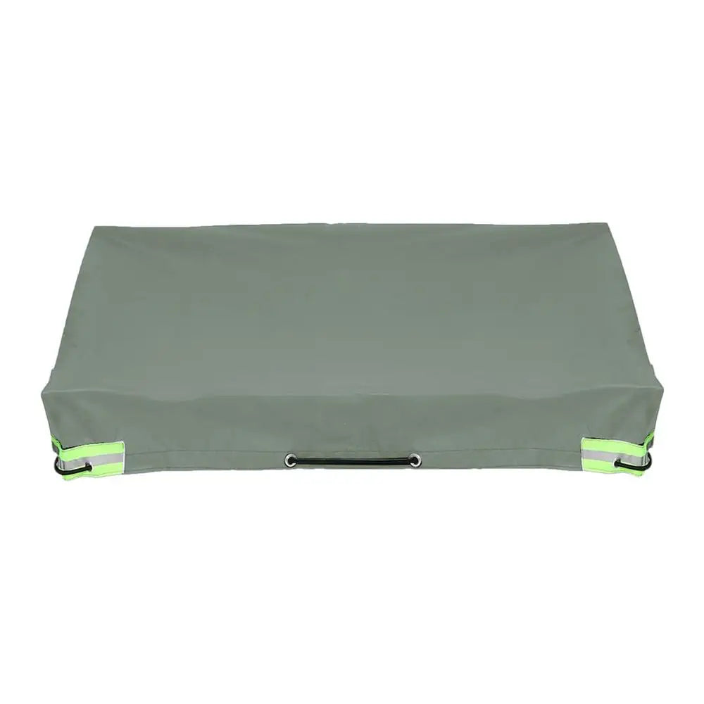 Trailer Cover RV Camping Trailer Flat Tarpaulin UV Protection Waterproof Trailer Rv Cover For Other Vehicle And Car Trailer