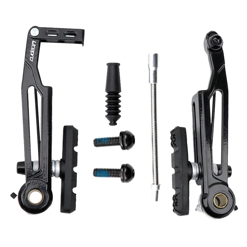 Brazos de freno en V para bicicleta, juego de frenos en V, pinza para bicicleta plegable, extensión de llanta BMX, pinza de montaje directo, accesorios de ciclismo