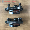 Aluminum Alloy Bicycle Disc Brake Kit Mechanical Line Pulling Disc Brakes Bike Braking System Front Rear Calipe Bike Accessories