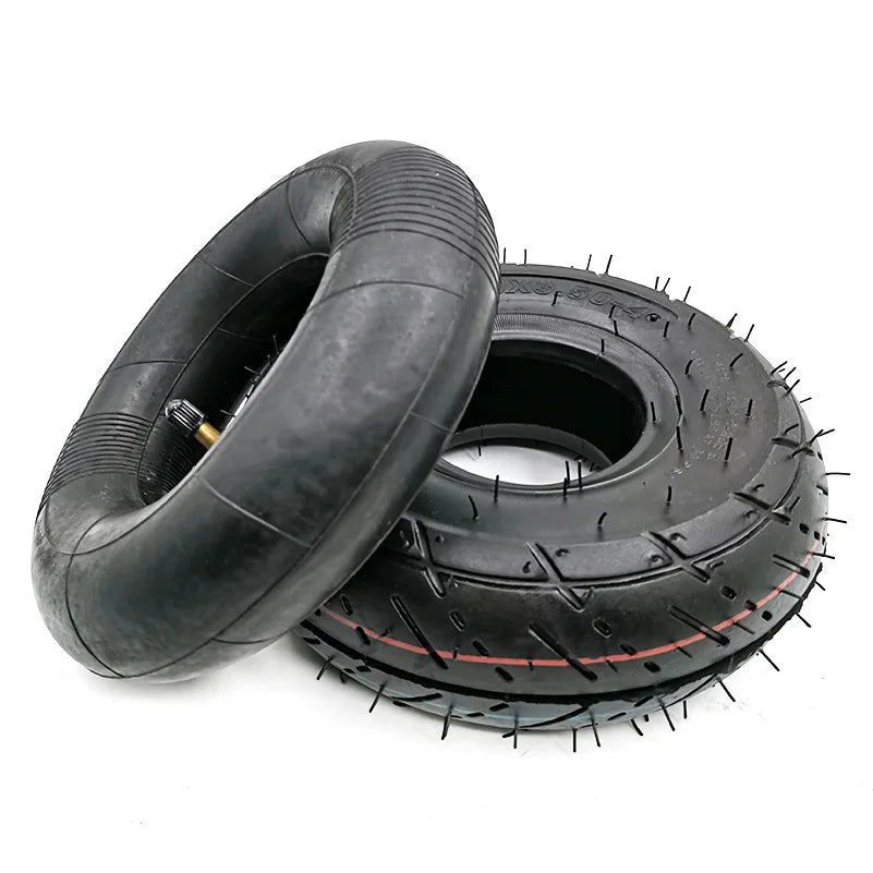 10x3.50-4 Inner Outer Tyre Thickened  Pneumatic Tire for Electric Scooter Tiger Cart Accessories