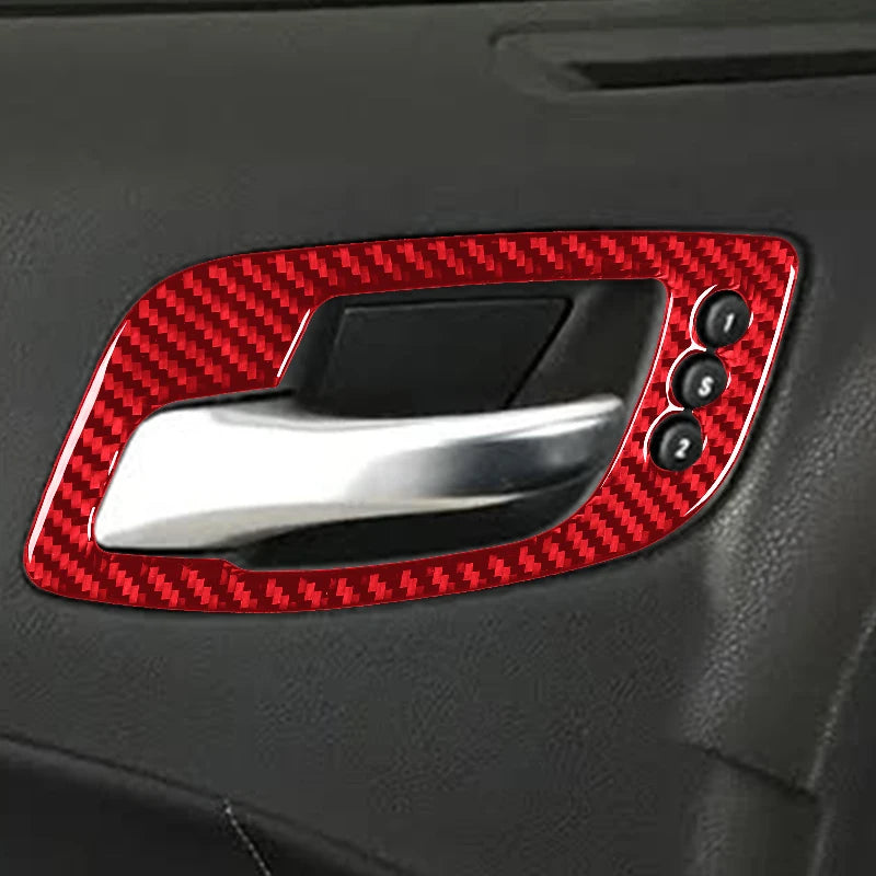 Door Inner Bowl Decorate Cover Sticker Trim Car Interior Accessories for Charger 2015 2016 2017 2018 2019 2020 2021 2022 2023