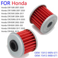 Filtro de combustible para Honda CRF150R CRF150RB CRF250X CRF250R CRF250RX CRF450R CRF450X CRF450RX CRF450L ATV TRX450 TRX450R TRX450ER