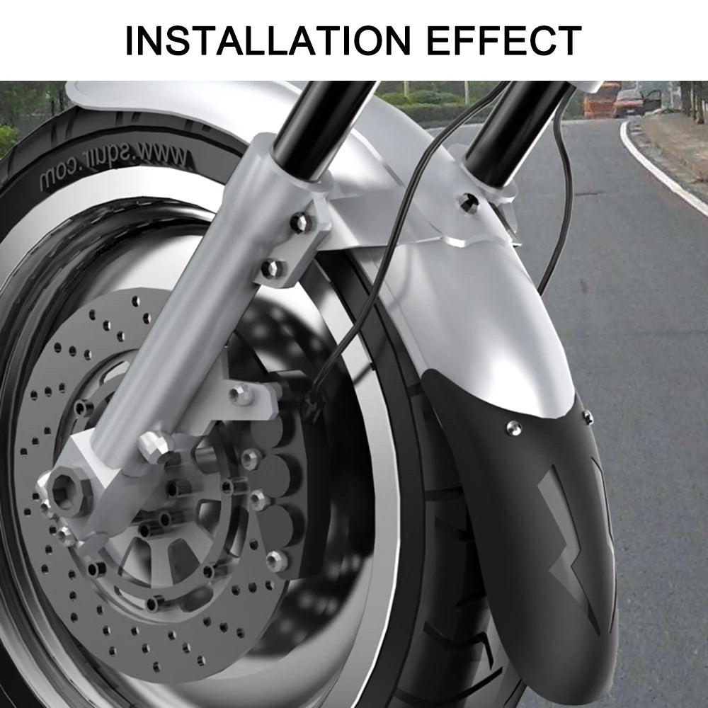 Rear and Front Wheel Extension Fender Motorcycle Accessories Motorcycle Lengthen Front Fender Universal