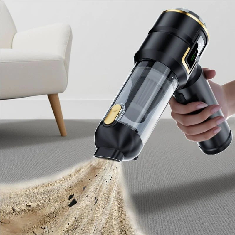 Zai Xiao Car Vacuum Cleaner 998000PA Mini Cordless Powerful for Home Handheld Blower Car Cleaner Portable Car Vacuum Cleaner